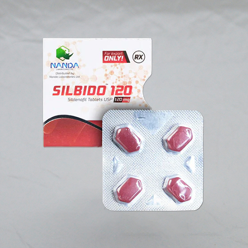 Sildibo 120 (Sildenafil 120mg, NANDA Lab.) rendelés Kamagra potencianövelő tabletták rendelése