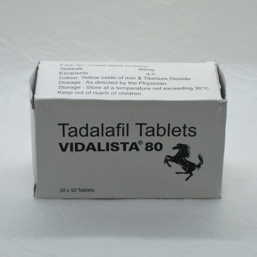 Generikus Cialis: Vidalista 80 (Tadalafil 80mg) rendelés Kamagra potencianövelő tabletták rendelése